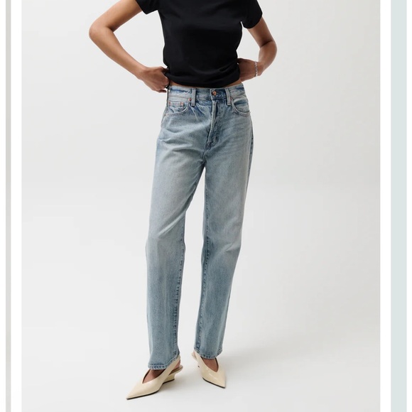 Pistola Cassie High Rise Straight Jeans - Picture 2 of 7